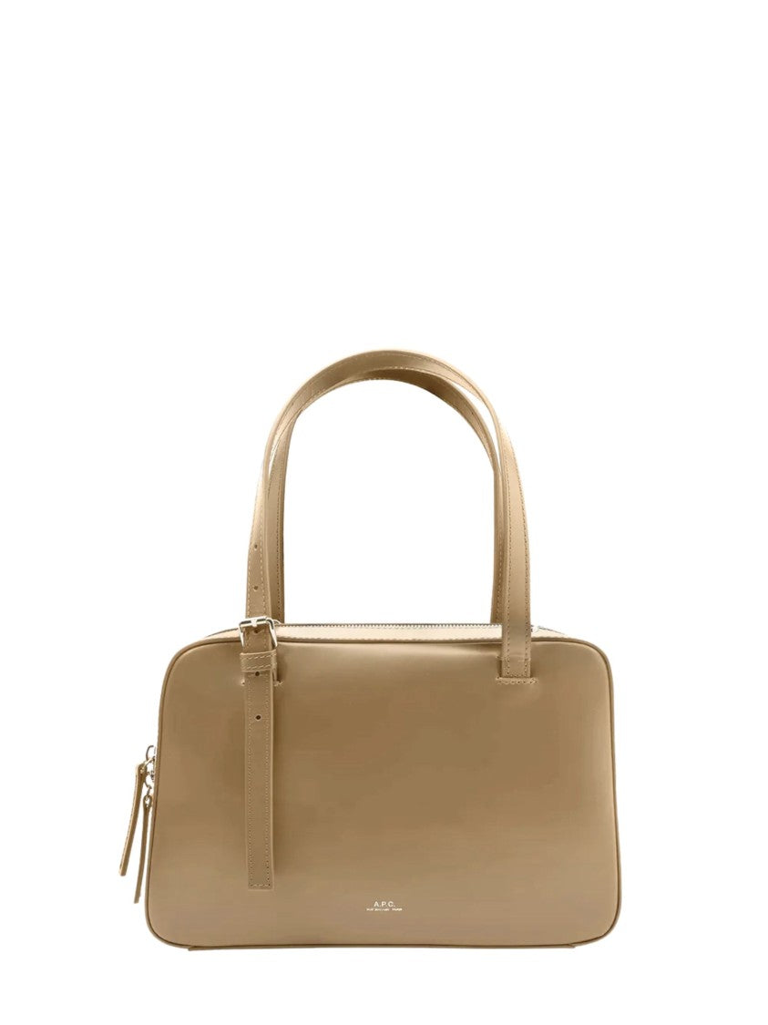A.P.C. Structured Rectangular Virginie Box Bag With Dual Top Handles