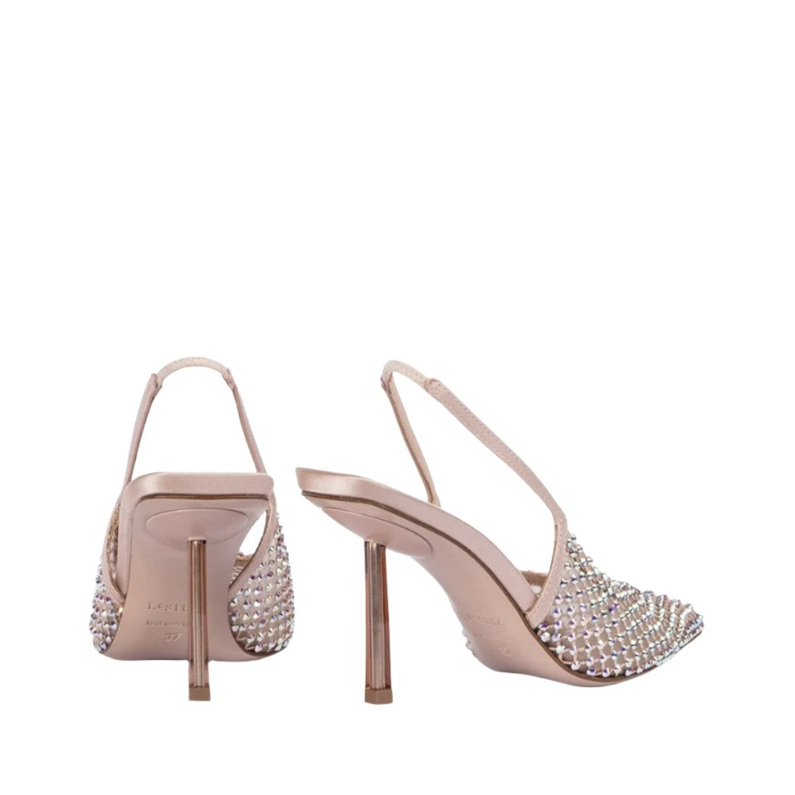 Le Silla Gilda Slingback 90 Satin