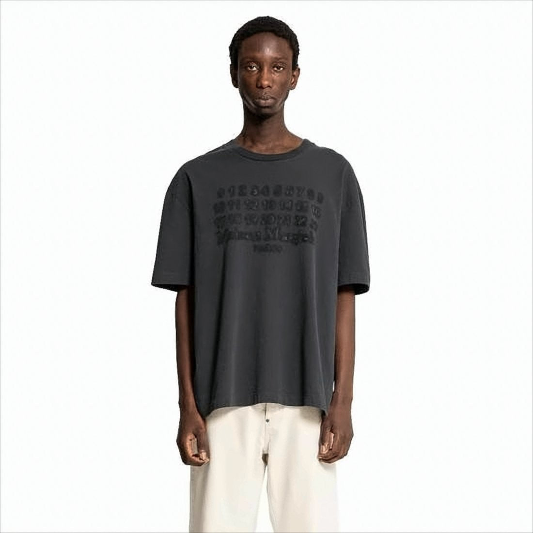 Maison Margiela Loose-Fitting Black T-Shirt