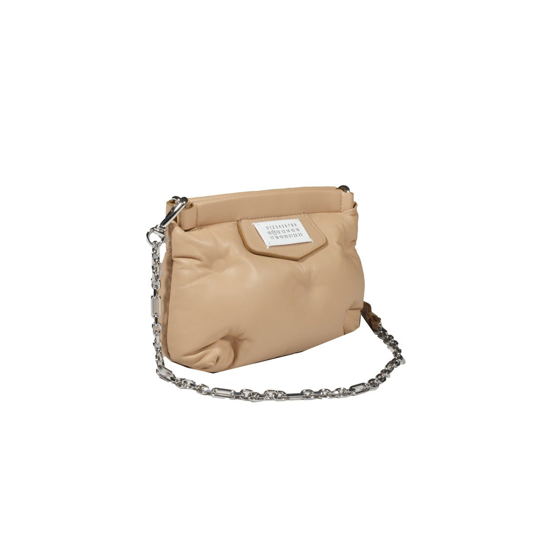 Maison Margiela Glam Slam Red Carpet Padded Mini Nude Bag