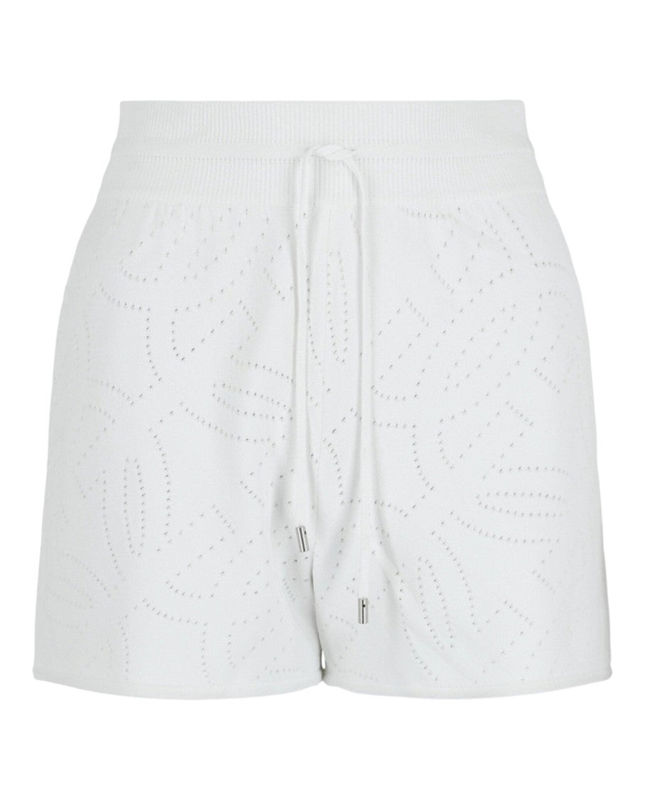 Ferragamo Gancini Pattern Drawstring Shorts