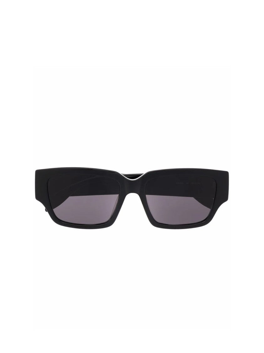 Alexander Mcqueen Graffiti Logo Rectangular Sunglasses
