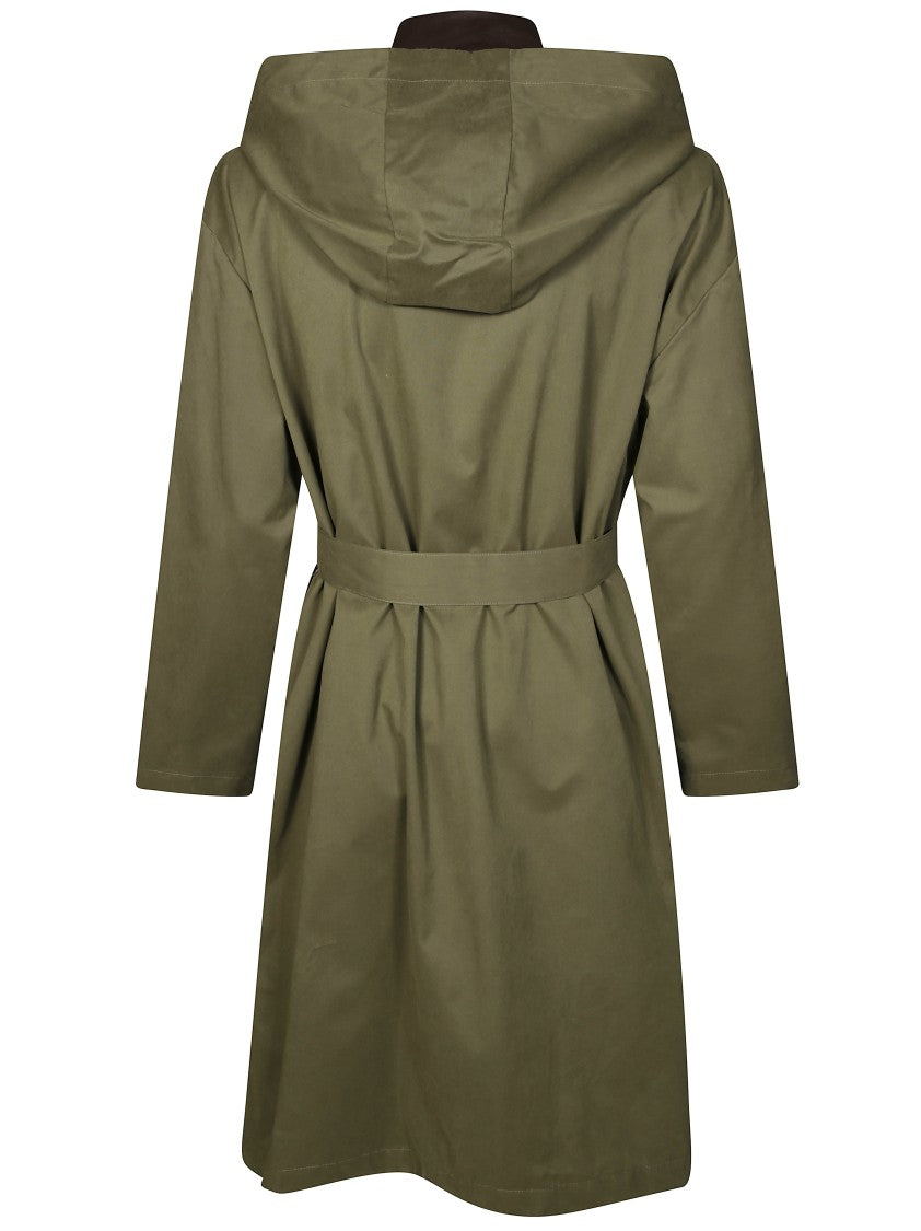 Liu Jo Trench Interno Staccabile Animalier Militare