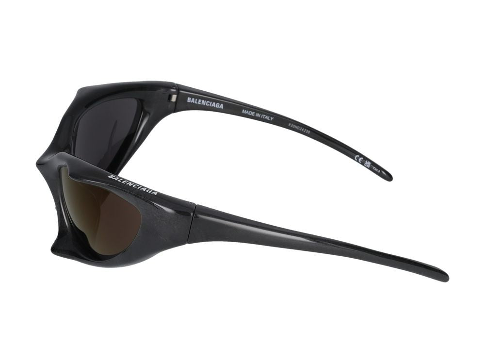 Balenciaga Sunglasses Balenciaga Bb0352s 005 Black Black Grey 67/23/115