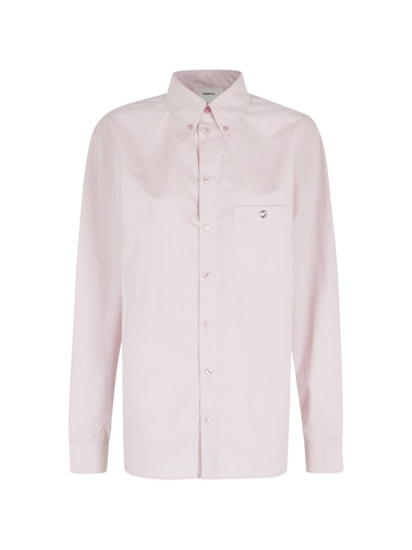 Coperni Pink Long Sleeve Chest Pocket Shirt