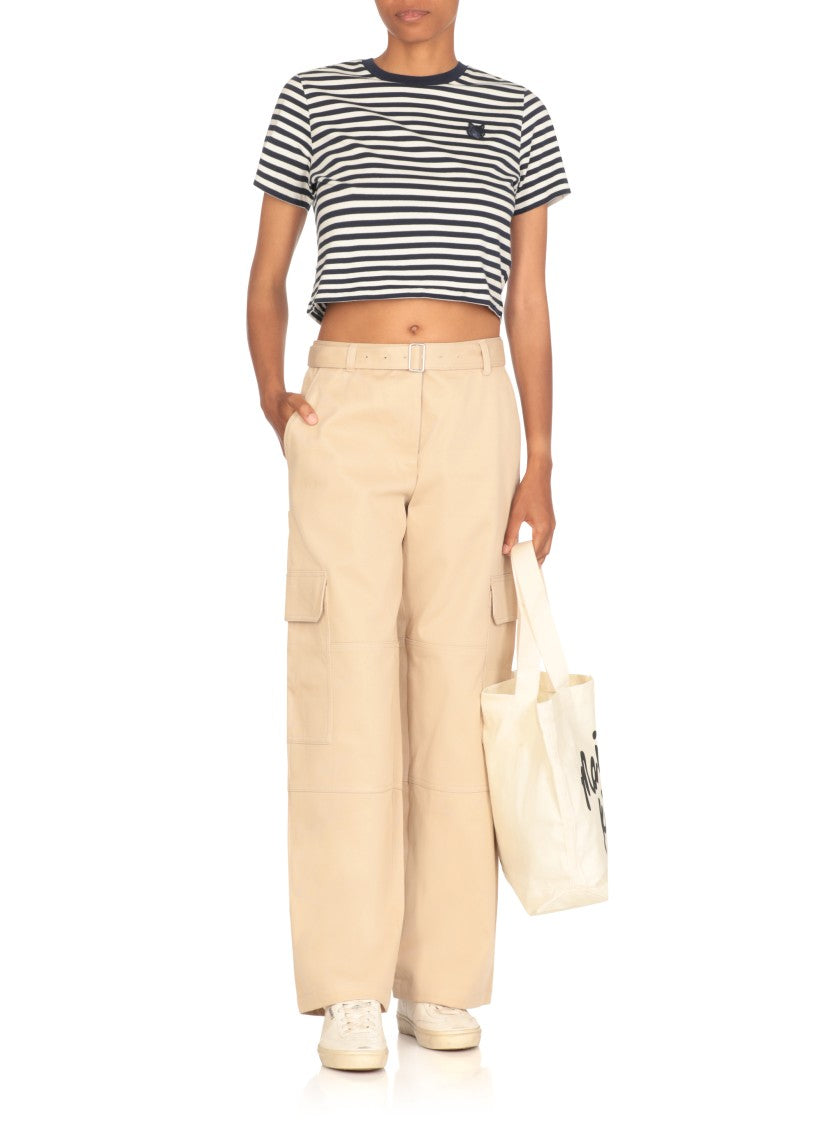 Maison Kitsuné Cotton Pants