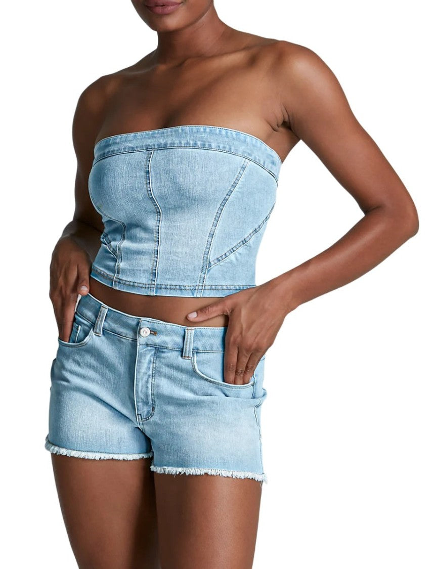 Commando Max Do It All Denim Tube Top - Dnm203
