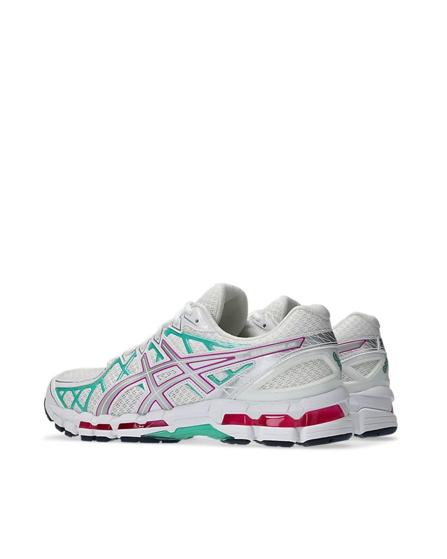 Asics Gel Kayano 20 White Aurora Green Sneakers