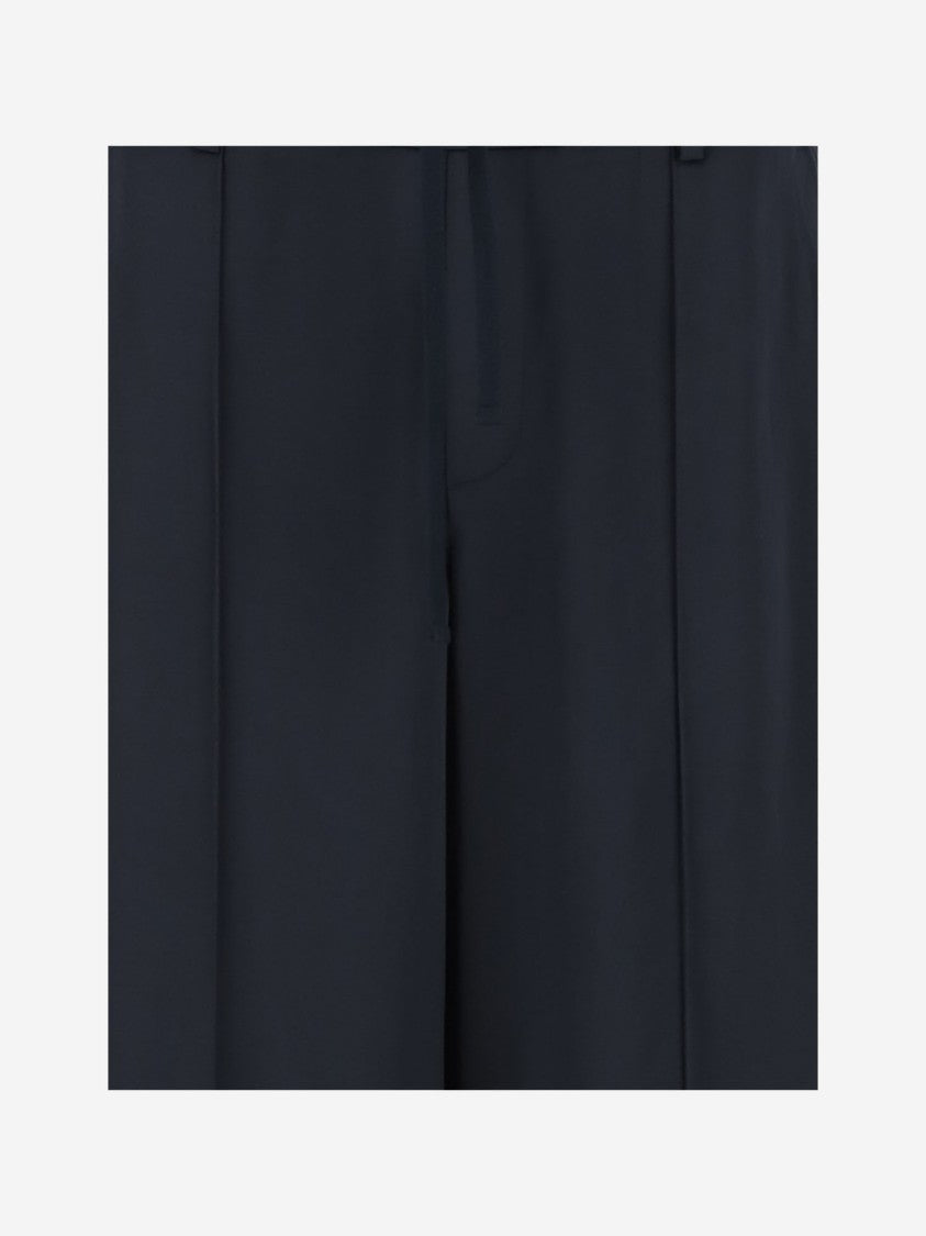 Vince Viscose Blend Double-Belted Pants