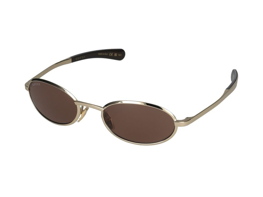 Gucci Sunglasses Gg1942s 003 Gold Gold Brown 53/21/135
