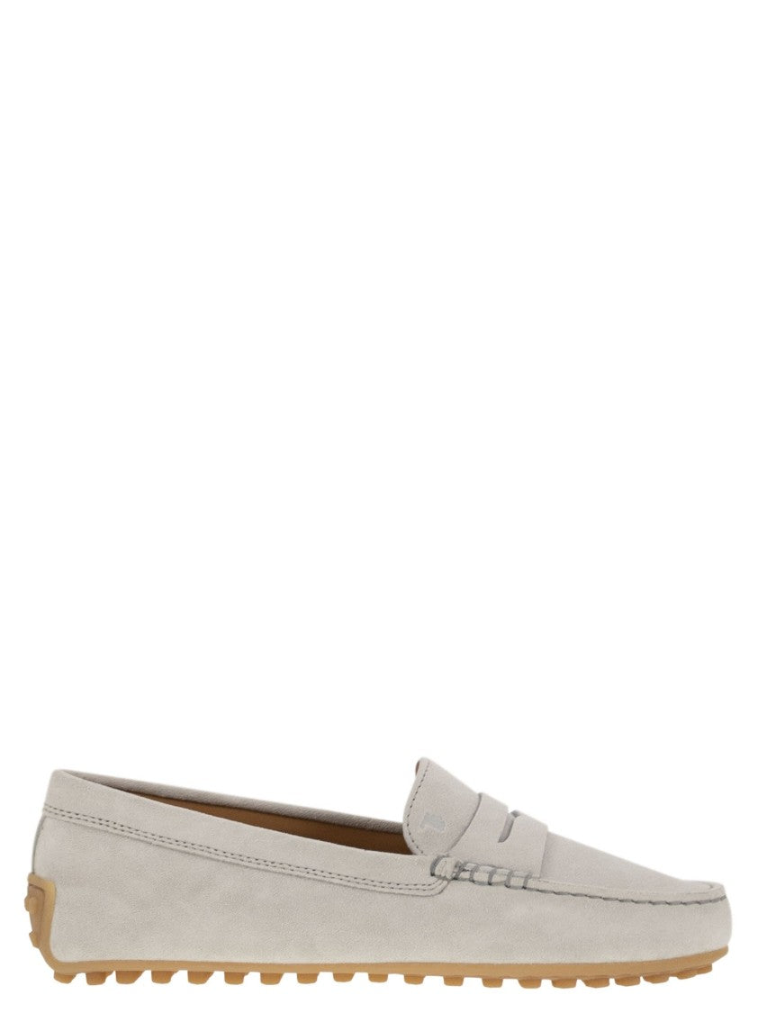 Tod's City Gommino Suede Loafer