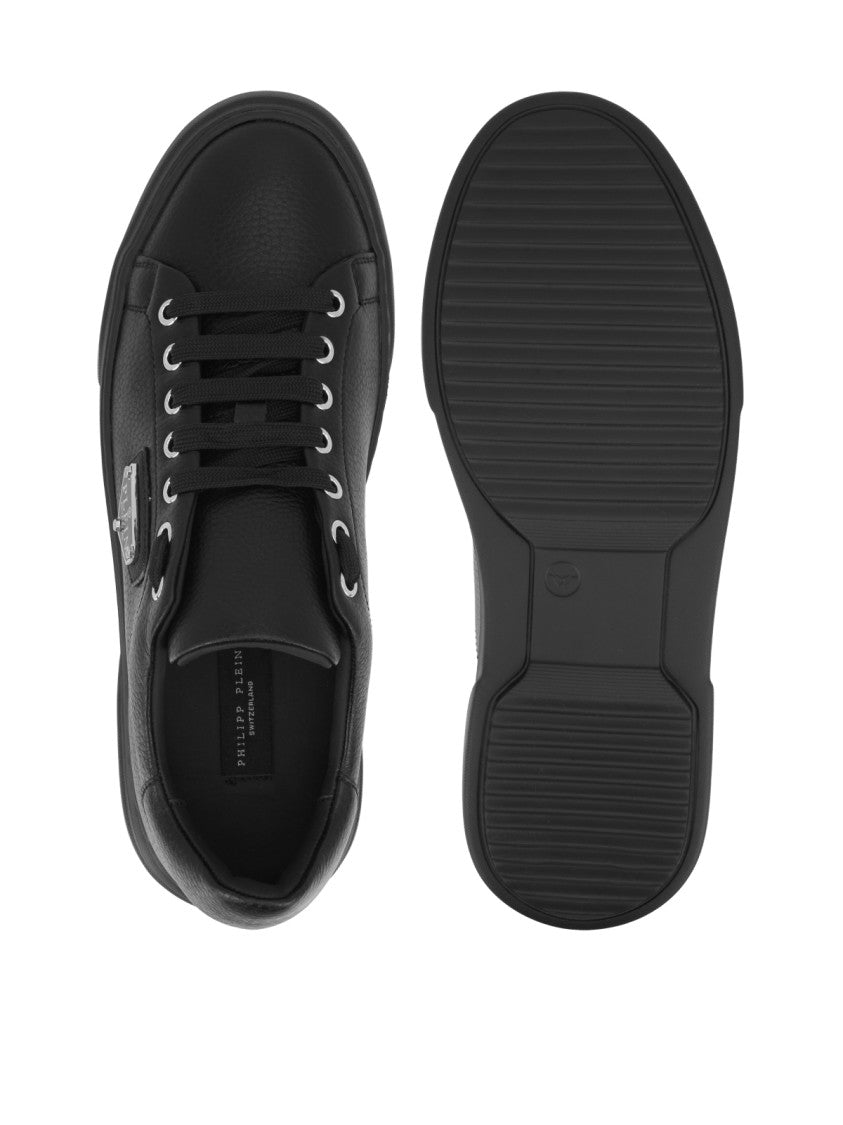 Philipp Plein Lo-Top Iconic Plein Logo Sneakers