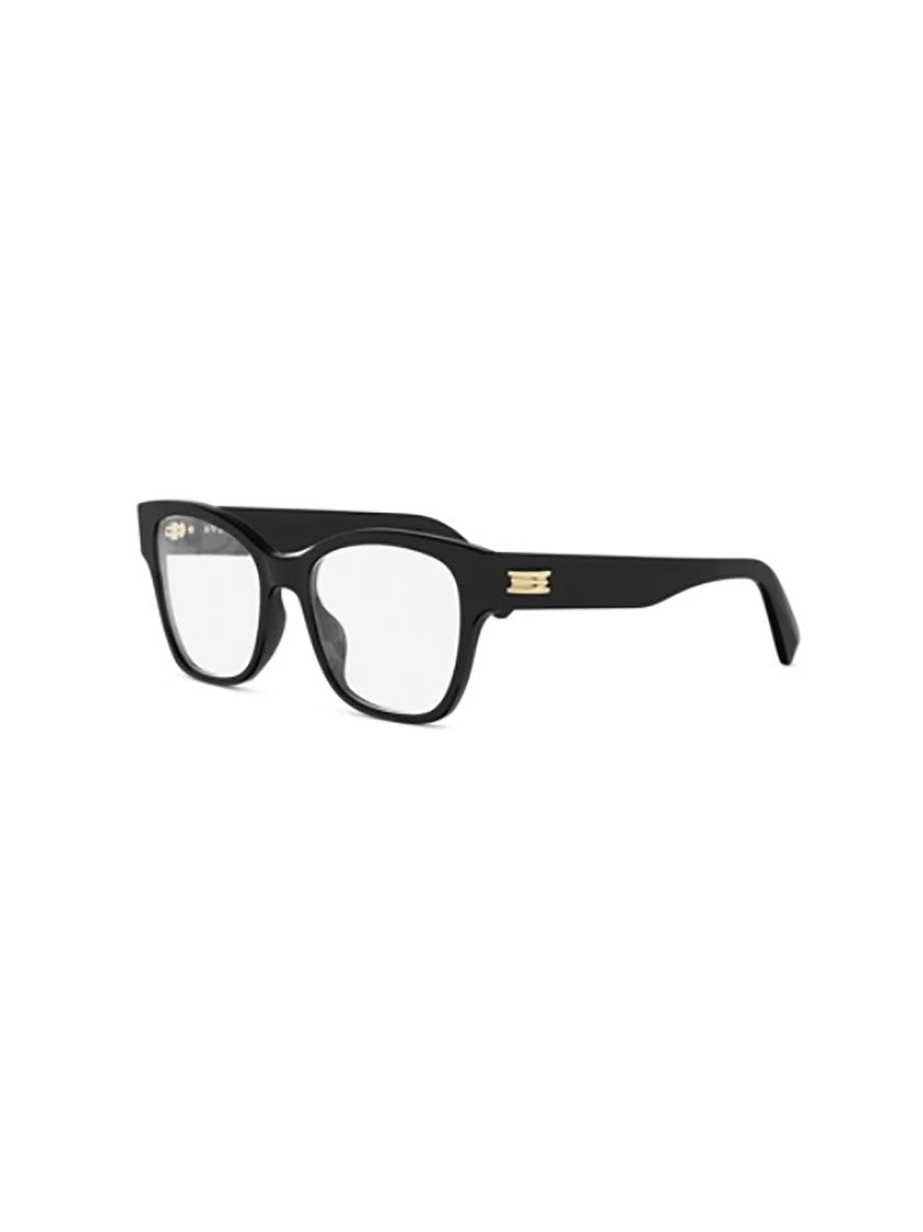 Bulgari Black Bv50077i Rectangular Gold Eyeglasses