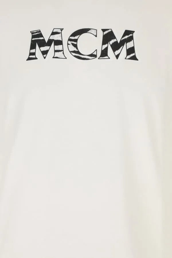 Mcm Logo-Print Cotton T-Shirt