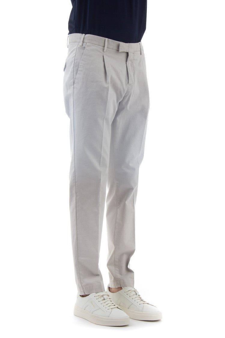 Pt Torino Delave Stretch Cotton Master Fit Trousers