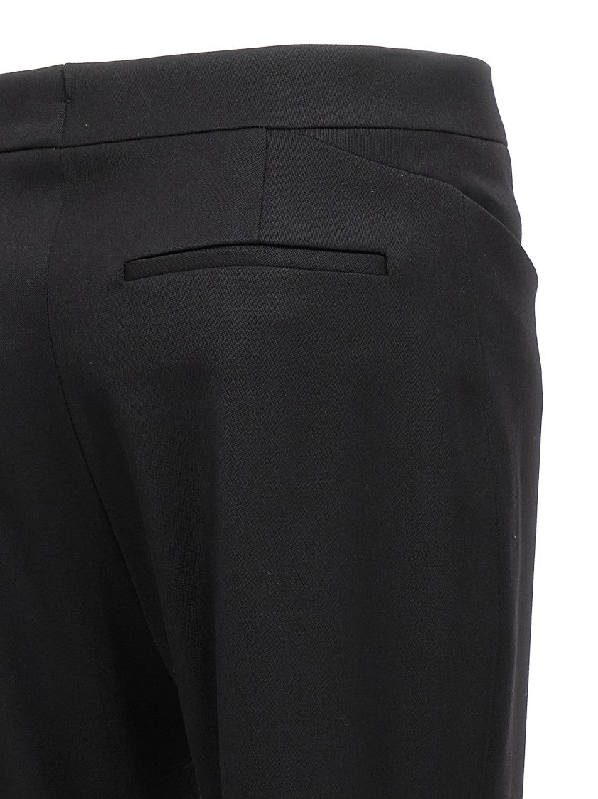 Tom Ford Flared Pants With Central Pleat And Tailored Silhouette