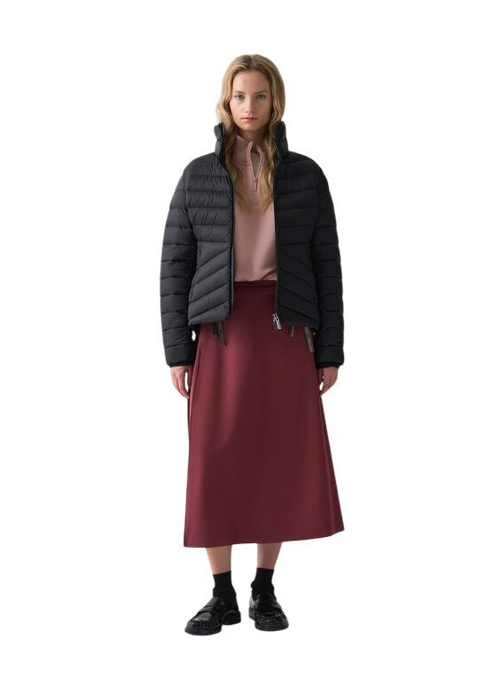 Colmar Oblique Quilted Down High Collar Jacket