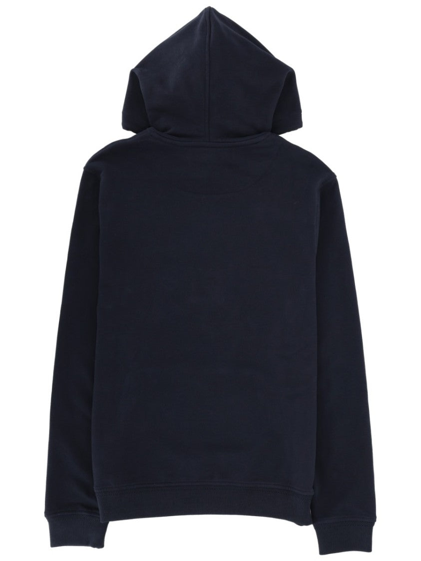 Belstaff Regular Fit Cotton Logo Hoodie
