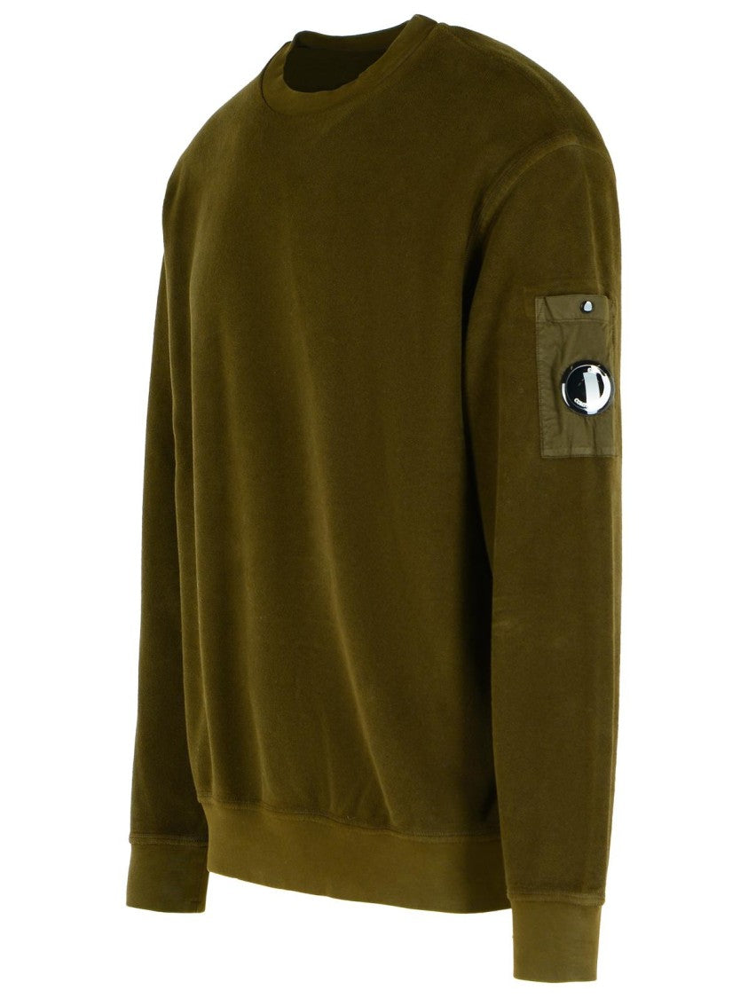 C.P. Company Army Cotton Sweatshirt