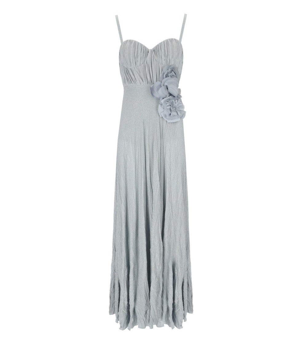 Elisabetta Franchi Red Carpet Sky Blue Dress