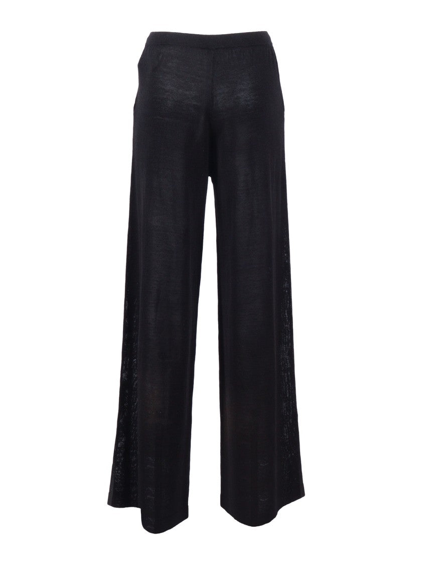 P.A.R.O.S.H. Wide Leg Drawstring Straight-Leg Pants
