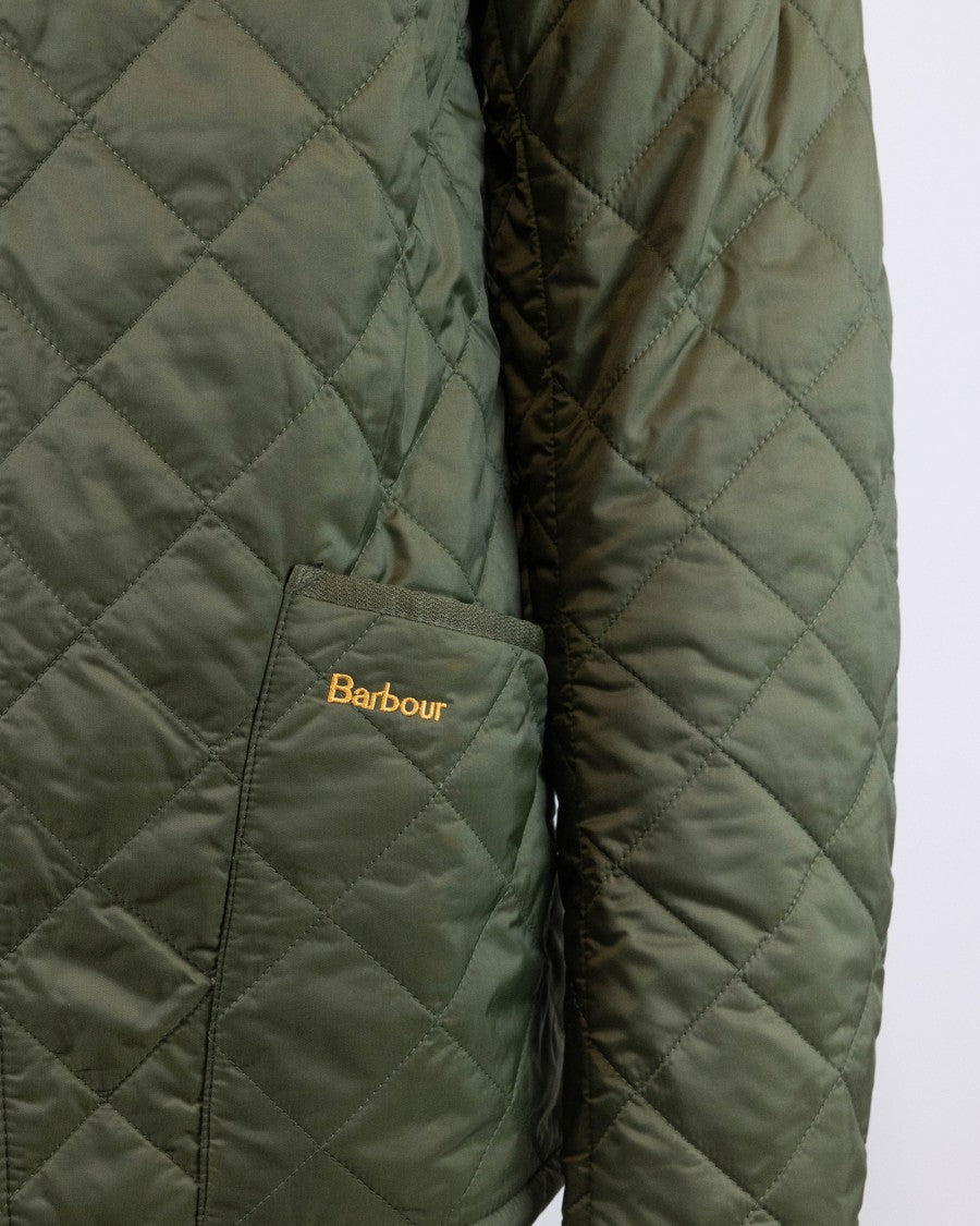 Barbour Liddesdale Olive Green Quilted Jacket