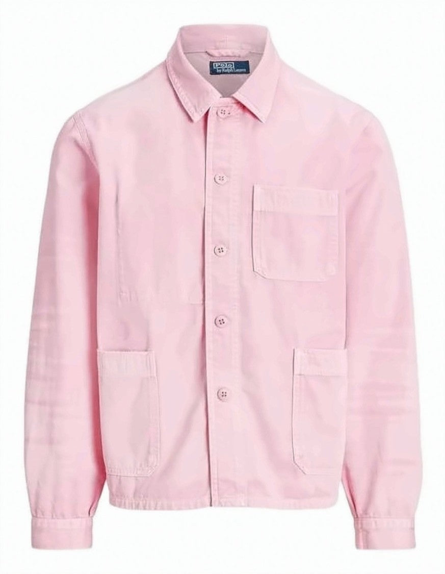 Polo Ralph Lauren Light Pink Button-Up Jacket