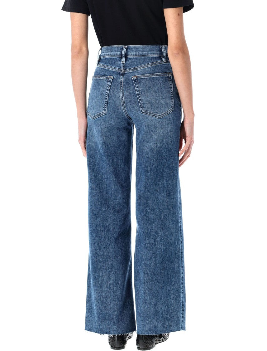 Frame Le Slim Palazzo Raw Hem Jeans