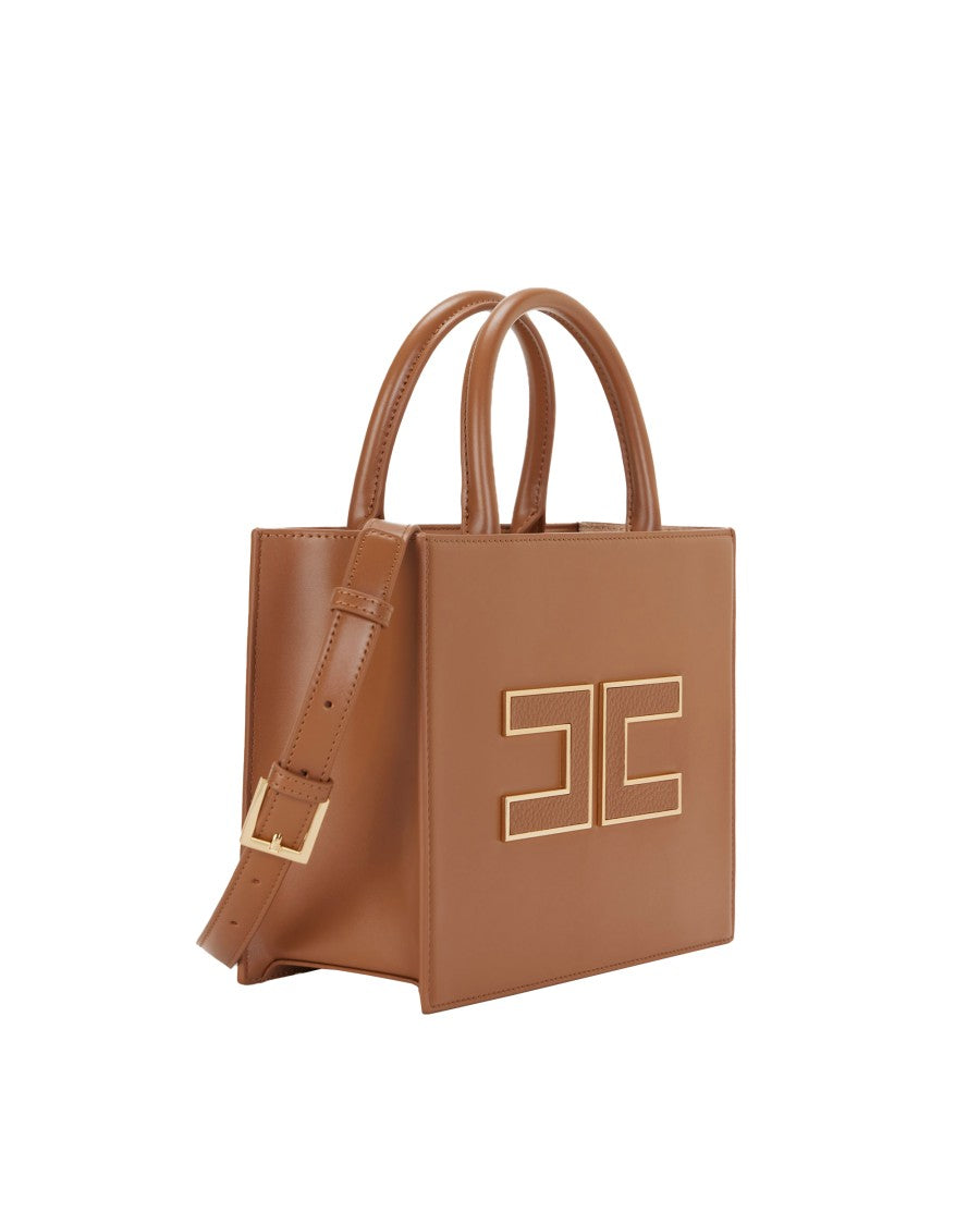 Elisabetta Franchi Small Structured Tote Bag