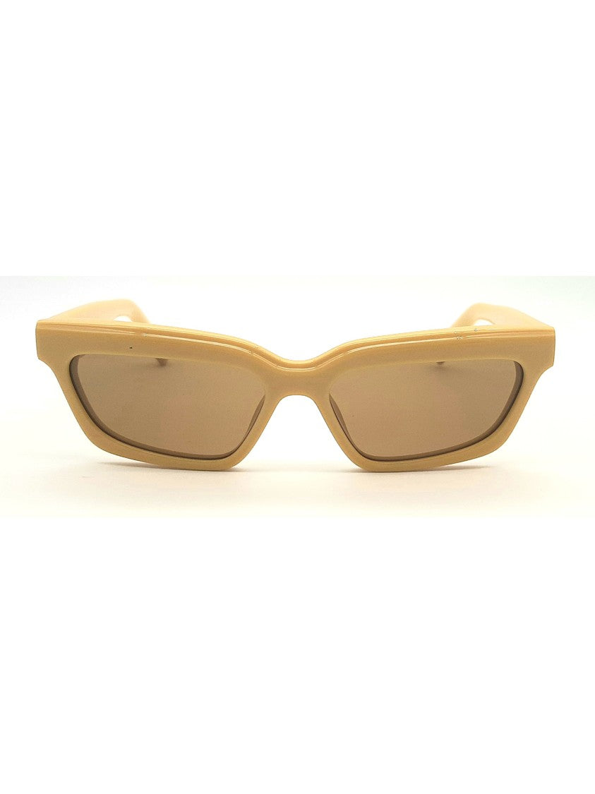 Jacquemus Yellow/Orange Bambino Oversized Acetate Sunglasses