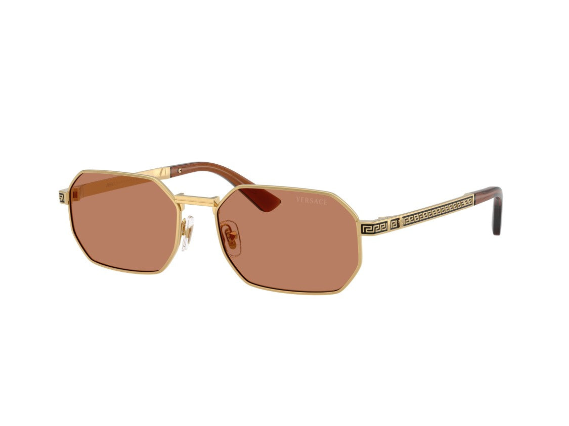 Versace 0Ve2297 Geometric Octagonal Sunglasses