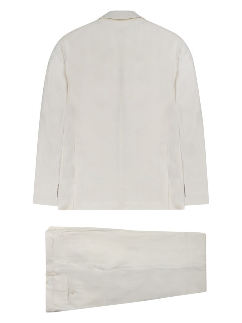 Tagliatore Vesuvio Two-Piece Tailored Linen Suit