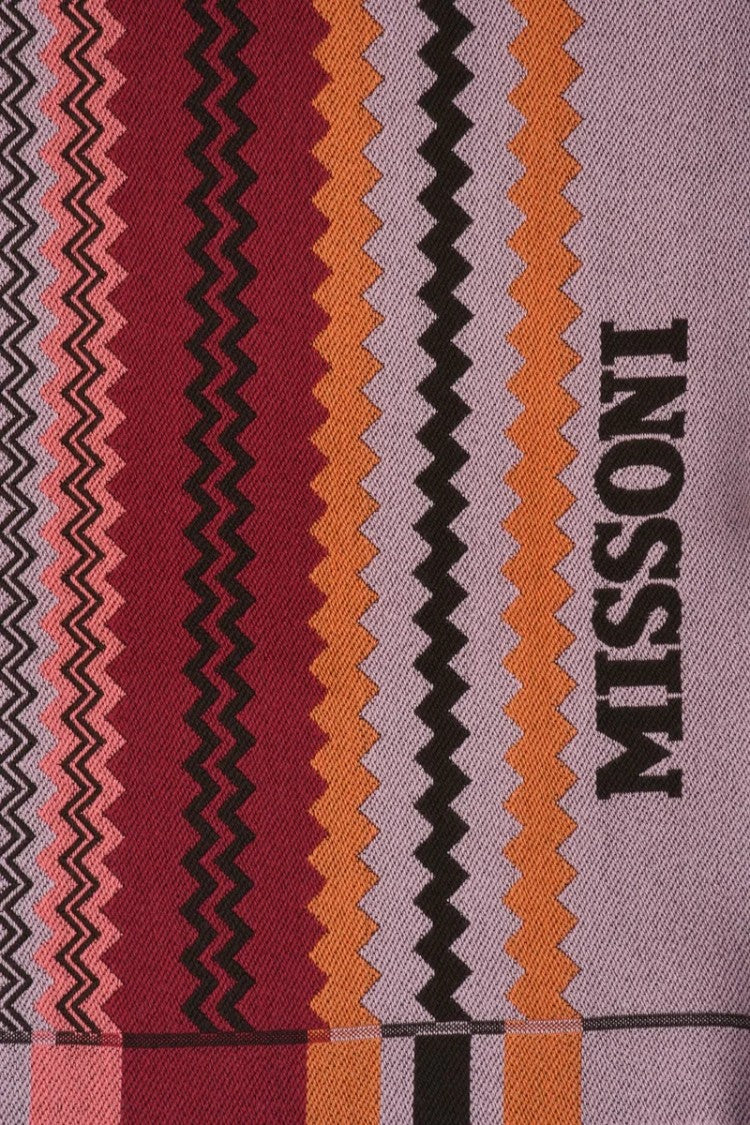 Missoni Red Wool Scarf
