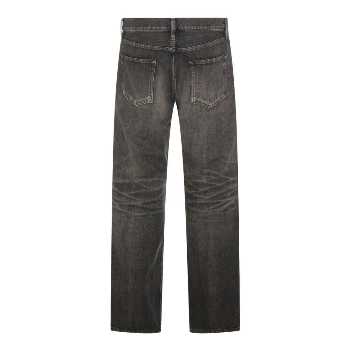 Fear Of God Faded Black Straight-Leg Jeans With Vintage Appeal