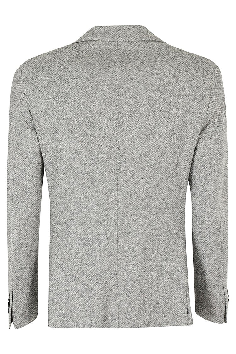 L.B.M. Wool Cotton Herringbone Jersey