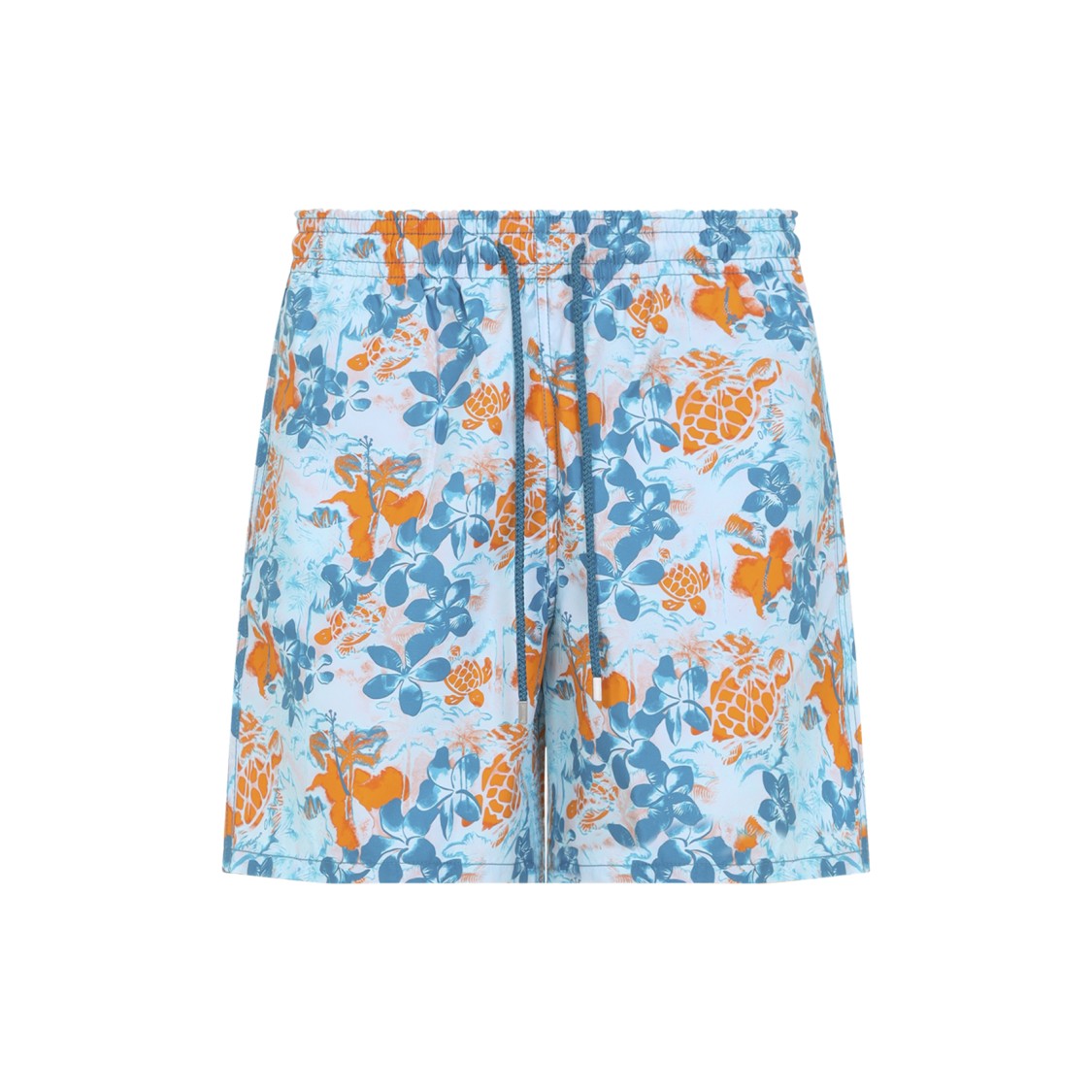 Vilebrequin Floral-Print Swim Shorts With Eco-Friendly Fabric