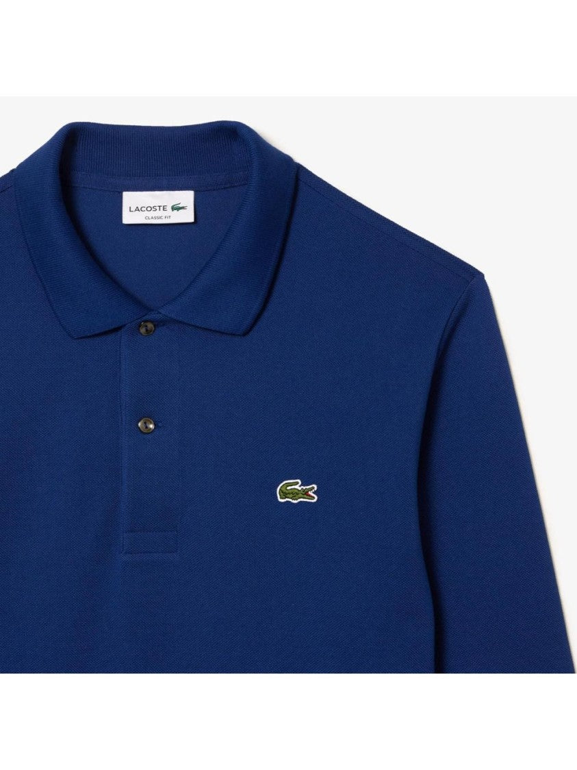 Lacoste Long-Sleeve Minimalist Polo Shirt