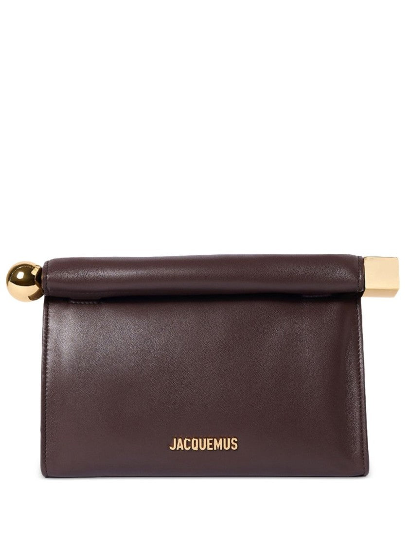 Jacquemus Rolled Top Clutch Bag