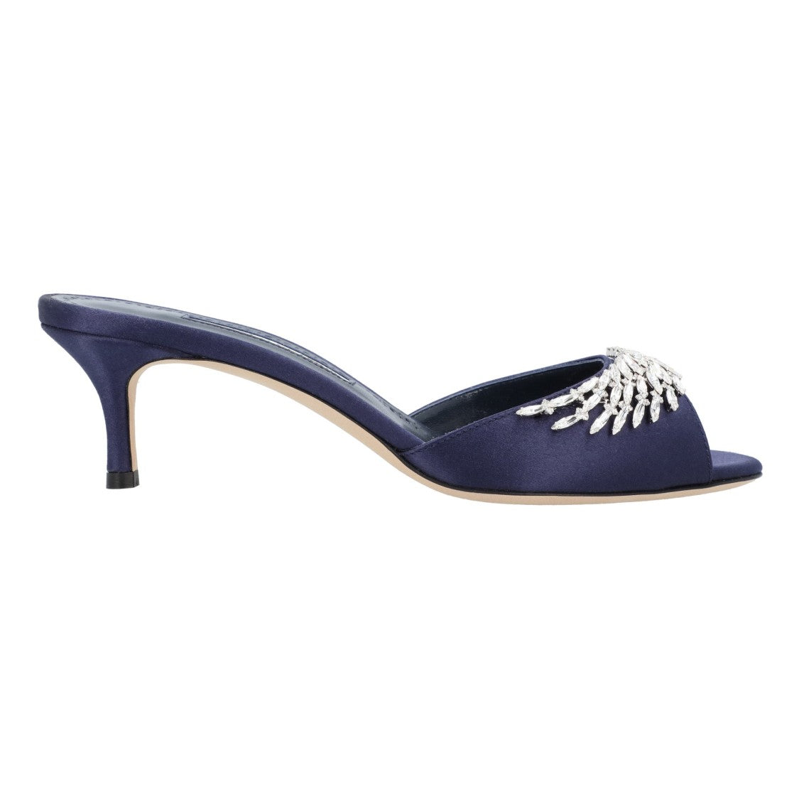 Manolo Blahnik Lumada Fabio 050 Mule Blue
