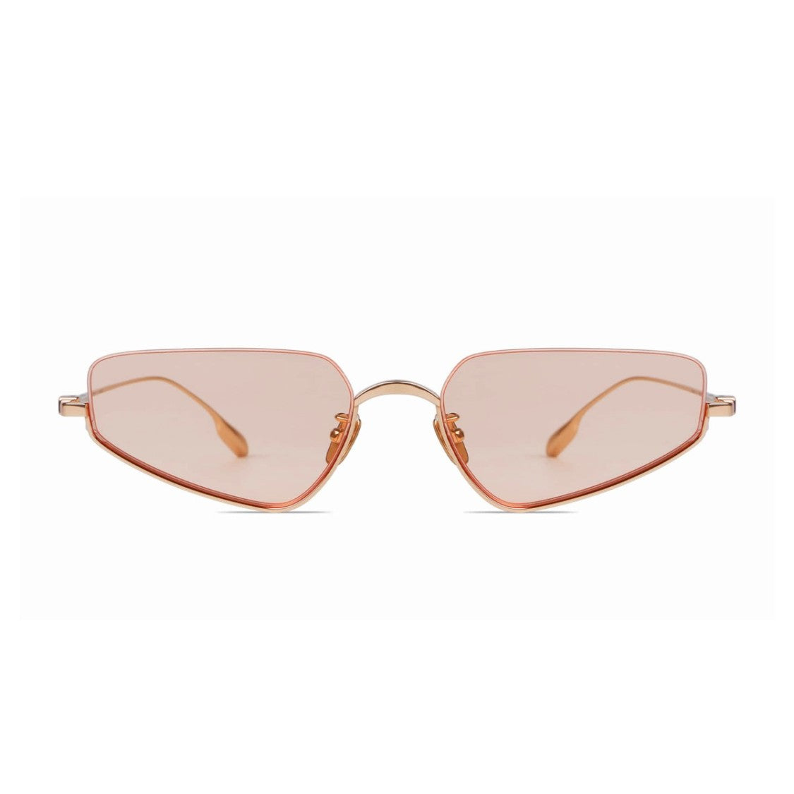 Projekt Produkt Rose Gold P12 Hmcc4 Titanium Cat-Eye Sunglasses