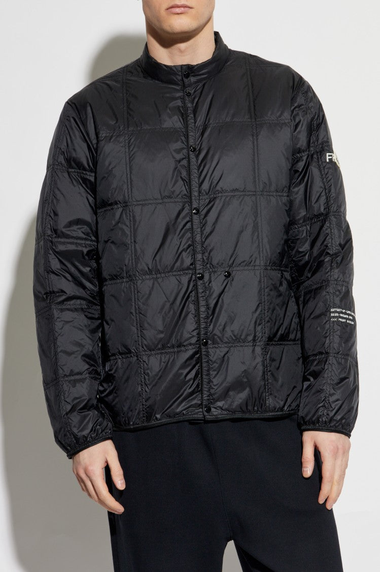 Moncler Genius Quilted Down Coat With Frgmt Inscription