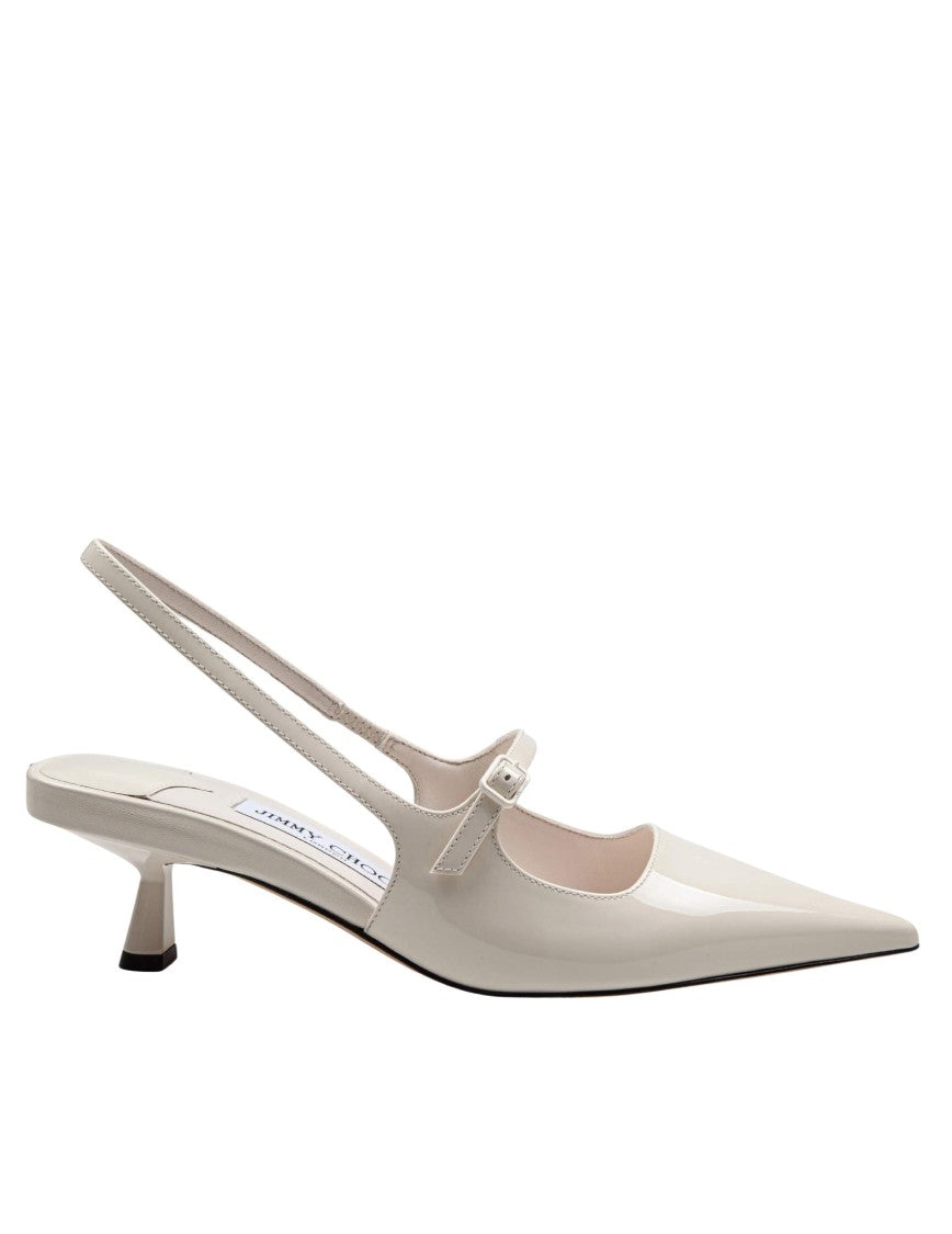 Jimmy Choo Milk Patent Leather Slingback