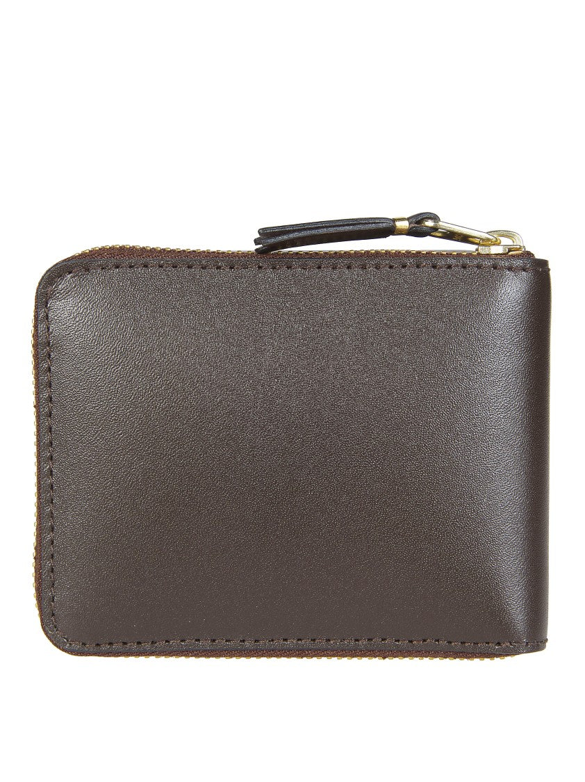Comme Des Garçons Smooth Brown Classic Leather Line Wallet