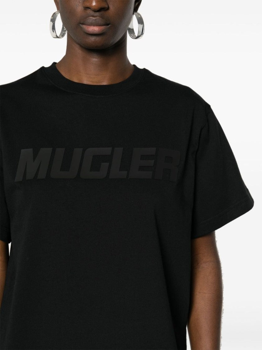 Mugler Cotton Jersey Top