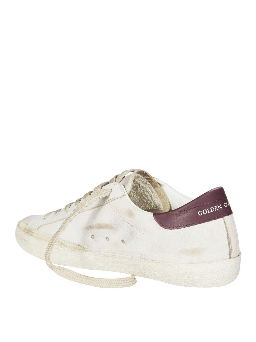 Golden Goose Low-Top Sneakers With Distressed Leather Finish