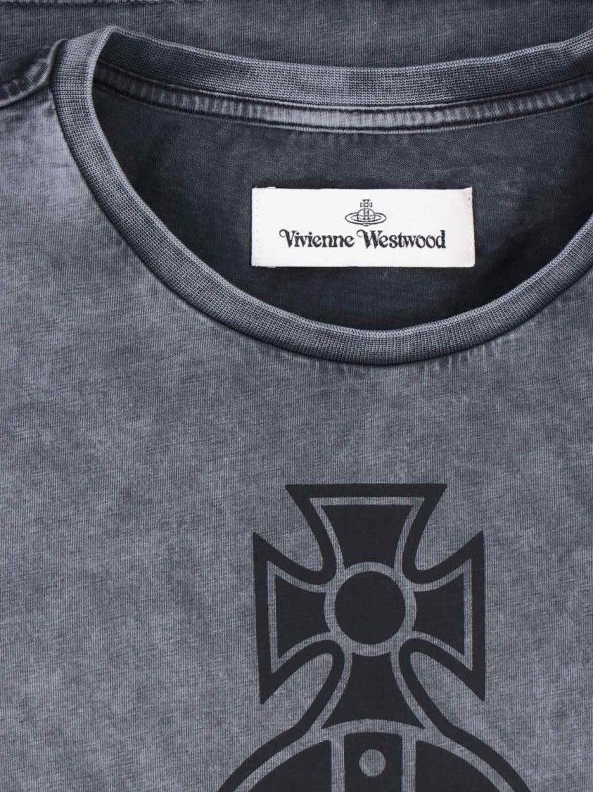 Vivienne Westwood Paris Orb Mini Perù T-Shirt – Grey