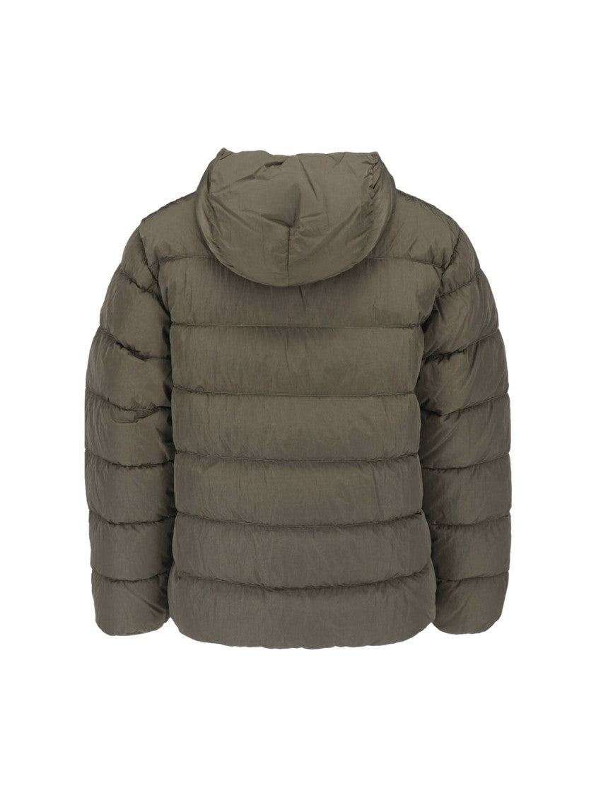 C.P. Company Green Chrome-R Technical Down Jacket