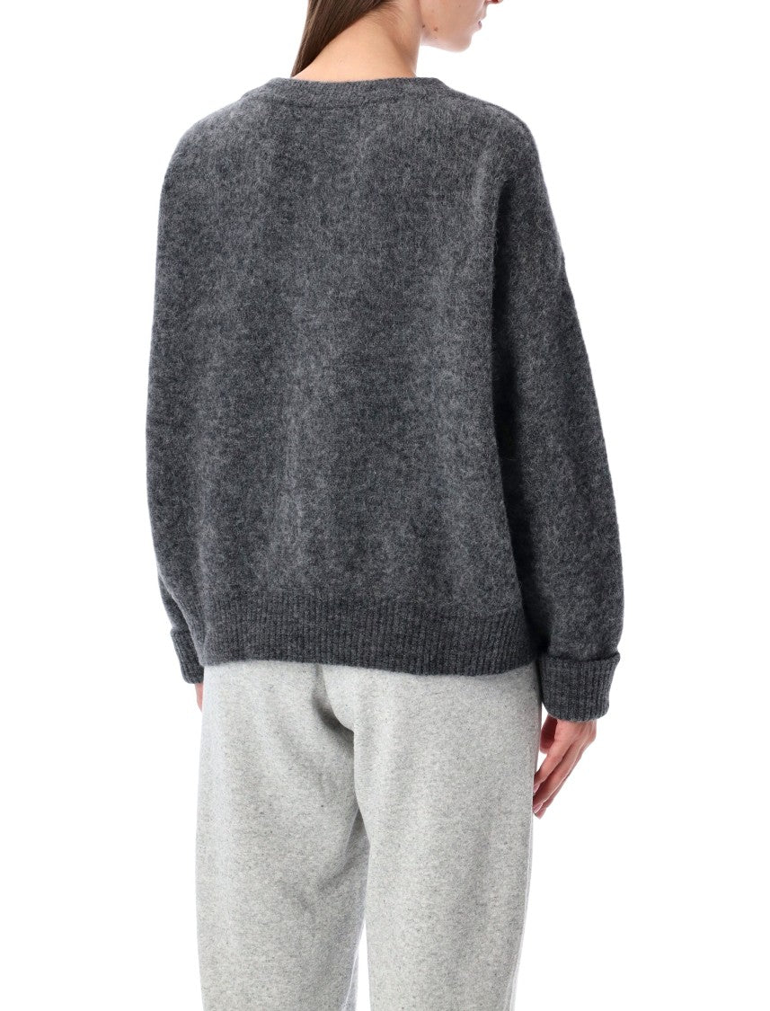 American Vintage Vito Crewneck Relaxed Wool-Blend Sweater
