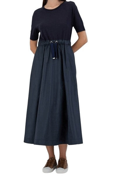 Herno Ankle-Length Herno Dress With Fitted Top