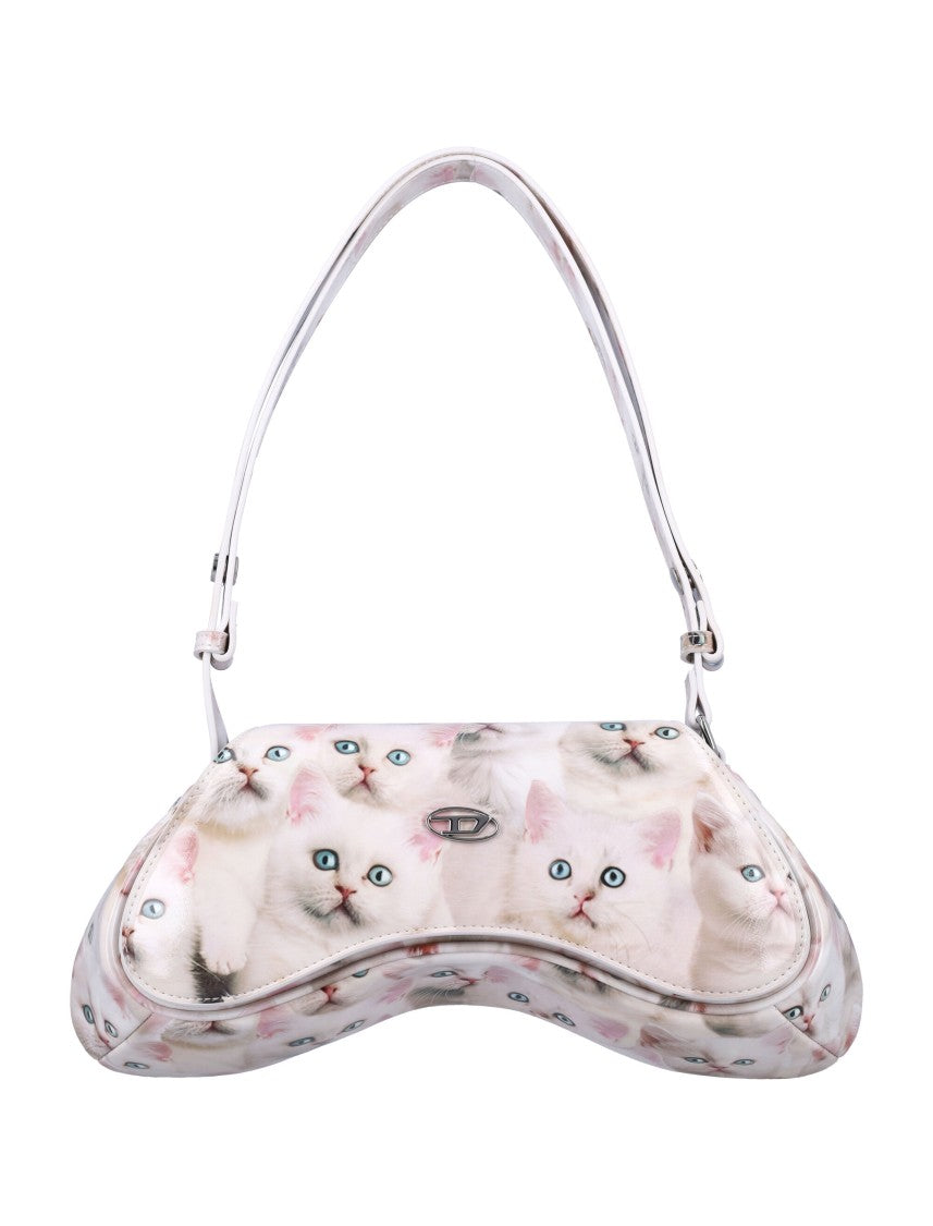Diesel Play Crossbody Cat Print